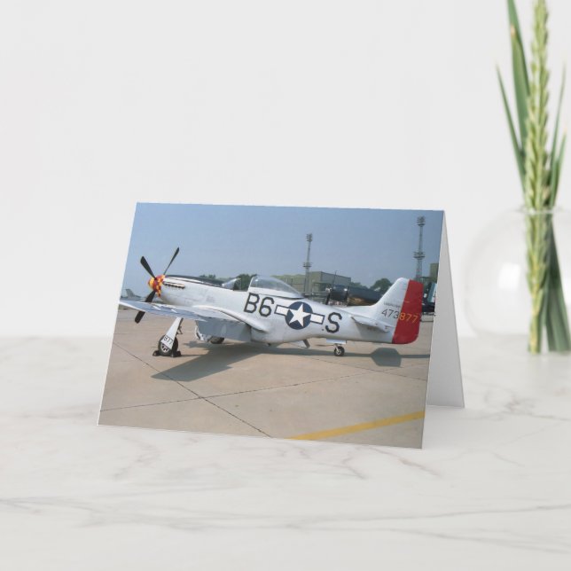 Carte Mustang P-51D (Devant)