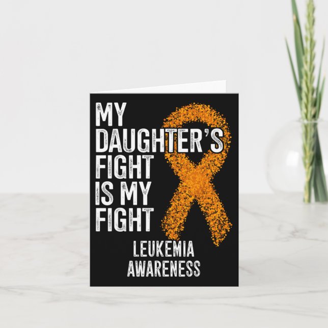 Carte My Daughter's Fight (Devant)