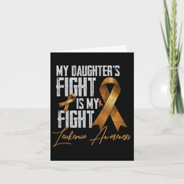 Carte My Daughter's Fight (Devant)