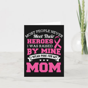 Carte My Heroes I Wear Pink For My Maman