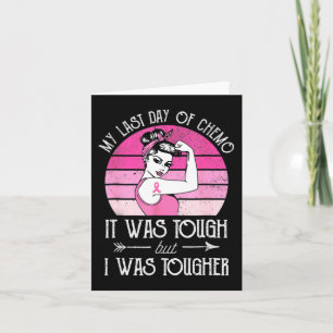 Carte My Last Day of Chemo Breast Cancer Chimiotherapy S