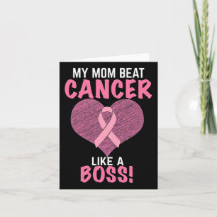 Carte My Maman Beat Breast Cancer
