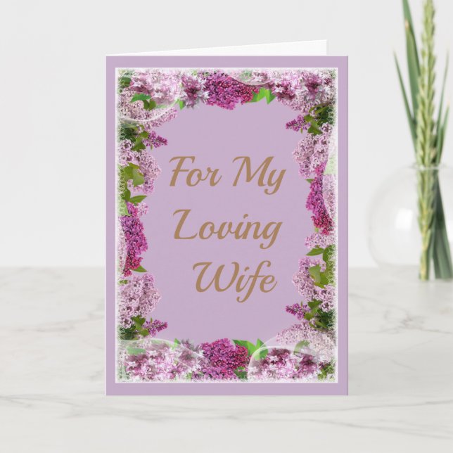 Carte "My Only One" un poème d'amour pour Femme (Devant)