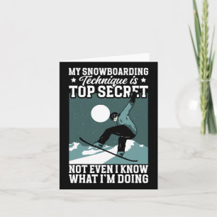 Carte My Snowboard Technique Snowboard Snowboard