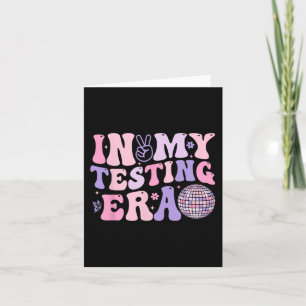 Carte My Testing Era Test Day Enseignant Motivationnel R