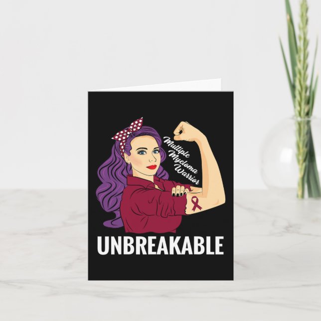 Carte Myélome multiple Sensibilisation Cancer du sang Gu (Devant)