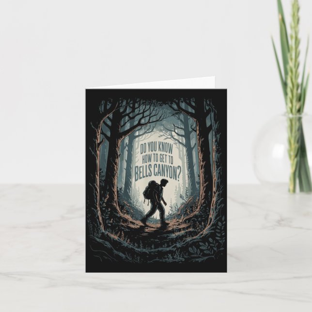 Carte Mystère des bois sombres, savez-vous comment aller (Devant)