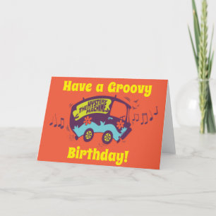 Carte Mystery Machine "Si le Rockin du Van'..."