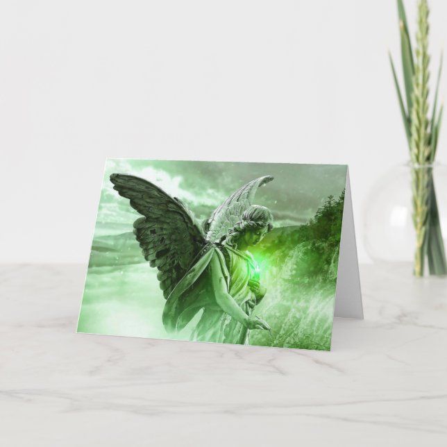 Carte Mystical Angel Lyme Disease Support (Devant)