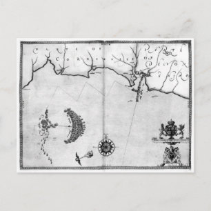 Carte n° 2 montrant l'itinéraire de la flotte Arma