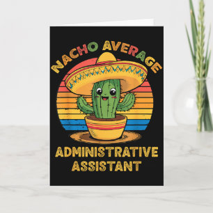 Carte Nacho assistant administratif moyen admin cinco