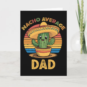 Carte Nacho Average Papa Correspondant Mexicain Cinco De