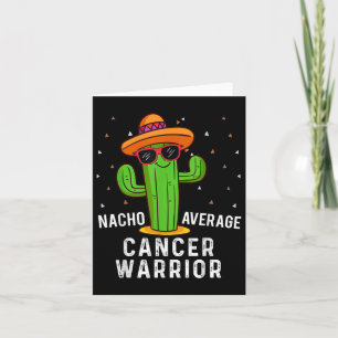 Carte Nacho Moyenne Cancer Guerrier Cinco De Mayo Fiesta