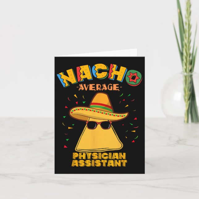 Carte Nacho Moyenne Médecin Istant Cinco De Mayo (Devant)