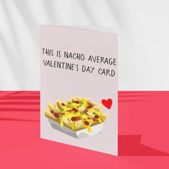 Carte Nacho Moyenne Mexicaine Amour de la nourriture Sai (Créateur téléchargé)