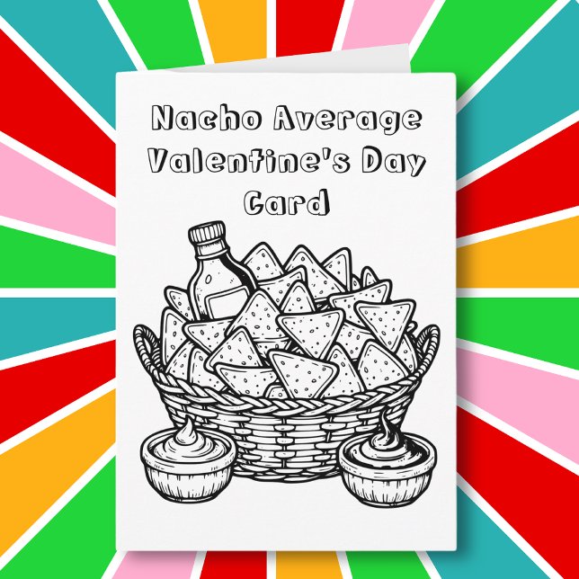 Carte Nacho Moyenne Saint Valentin (Créateur téléchargé)