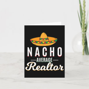 Carte Nacho Realtor Moyenne Cinco De Mayo Fiesta Mexicai