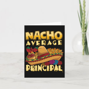 Carte Nacho Tacos Principal Moyen Mexicain Sombrero Cin