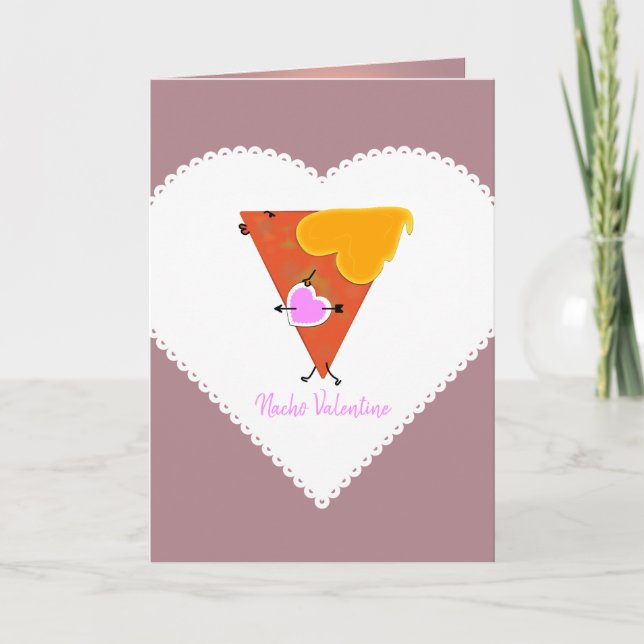 Carte Nacho Valentine (Devant)