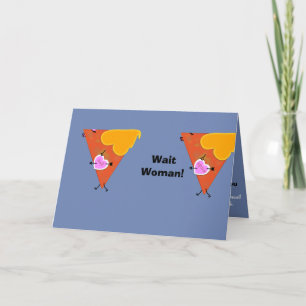 Carte Nacho Valentine Guy poursuit Girl