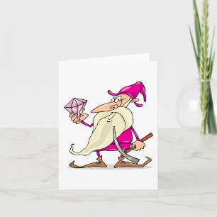 Carte Nain Avec Un Diamant