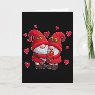 Carte Nains de couple Saint-Valentin Cœurs Costume Nain