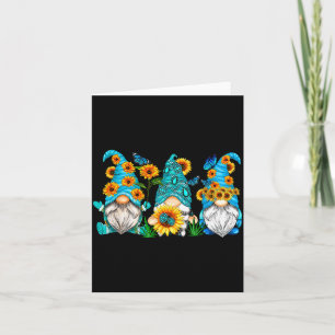 Carte Nains Mignons Avec Des Jardiniers Papillons Tourne