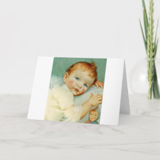 Carte Naissance/anniversaire du bébé garçon