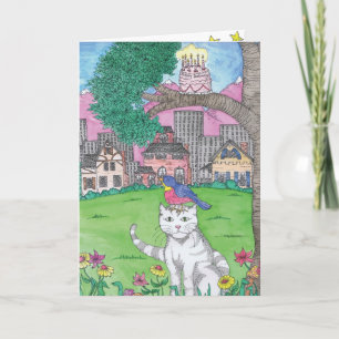Carte NAISSANCE - Chat
