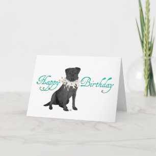 Carte Naissance de Black Labrador Retriever