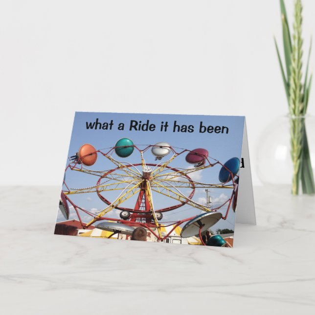 CARTE NAISSANCE DOUCE CE QU'UN VOYAGE IL A ÉTÉ/AMUSANT A (Devant)