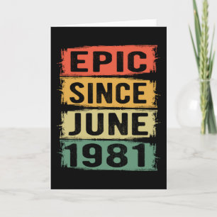 Carte Naissance En Juin 1981