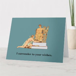 Carte Naissance gay abandon aux désirs