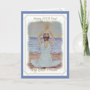 CARTE NAMASTE GIRLFRIEND