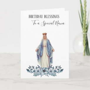 Carte Nana   Anniversaire   Vierge Marie Mère Bienheureu