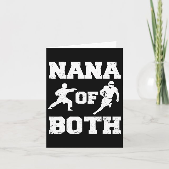 Carte Nana De Funny Footll Et Karate Nana (Devant)