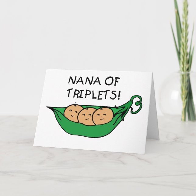 Carte Nana de Triplets Pod (Devant)