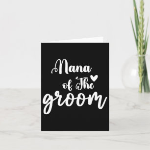 Carte Nana Du Mariage Groom Bachelor Party Nana Matc