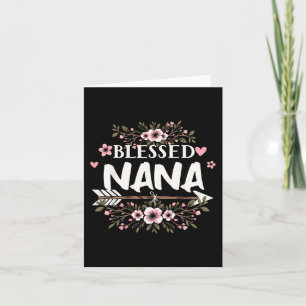 Carte Nana Grandma Fleur de vie Fête des mères 2024 Femm