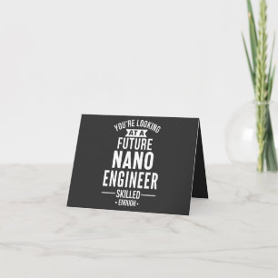 Carte NANO cadeau ingénieur