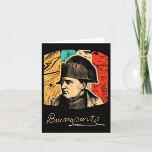 Carte Napoléon Bonaparte Chef historique Politique franç