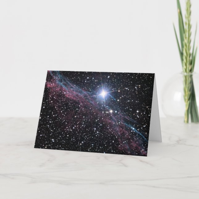 Carte NASA ESA Veil nébuleuse (Devant)