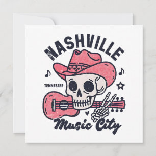 Carte Nashville Tennessee Music City