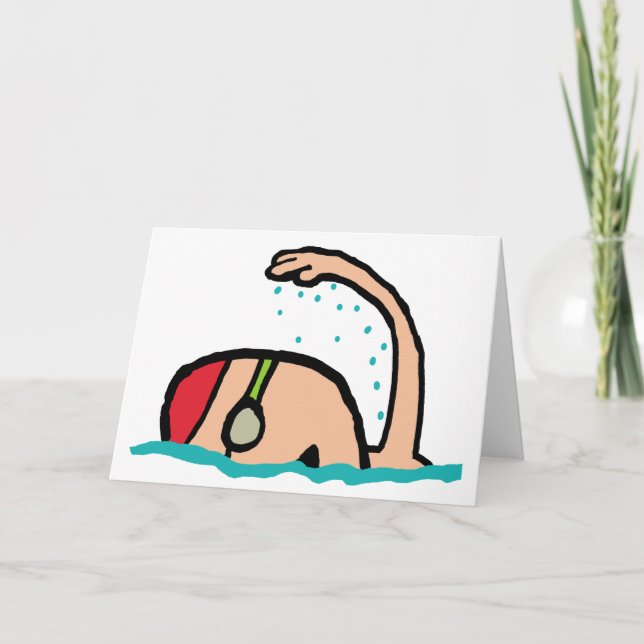 Carte Natation (Devant)
