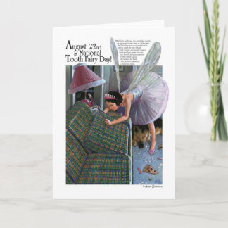 Carte nationale de la fête des fées de dents