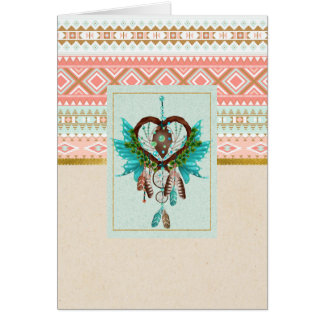 Carte Native American Dreamcatcher Toutes les occa