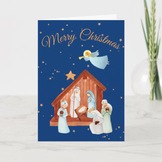 Carte Nativité Joyeux Noël