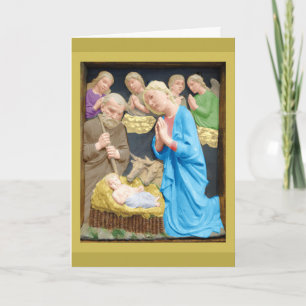 Carte NATIVITÉ Luca Della Robbia