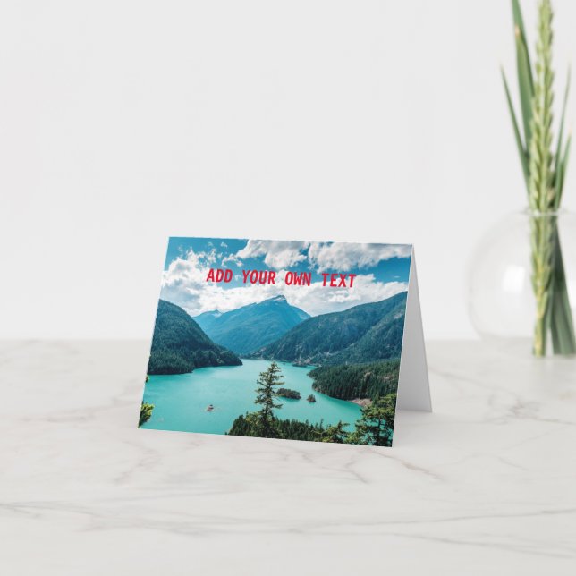 Carte Nature AJOUTEZ VOTRE PROPRE TEXTE (Devant)
