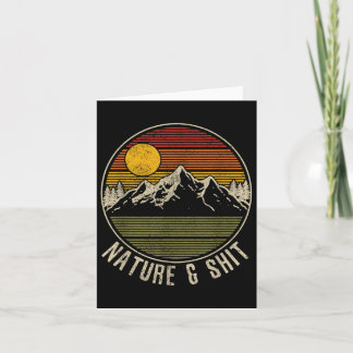 Carte Nature & - Funky Vintage Mountains Randonnée C